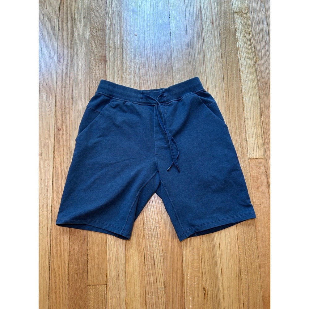 Lululemon Mens City Sweat Short 9 Inch Navy Blue Size M
